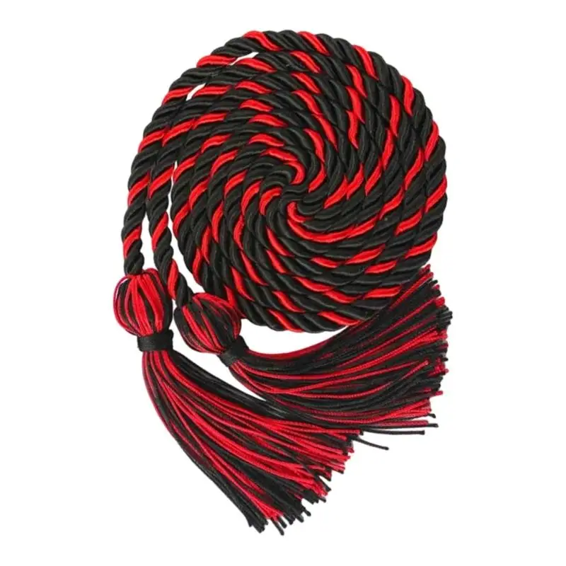 E8BD Graduation Cap Tassels With 2026 Year Charm Silk Materials Secure Attachment