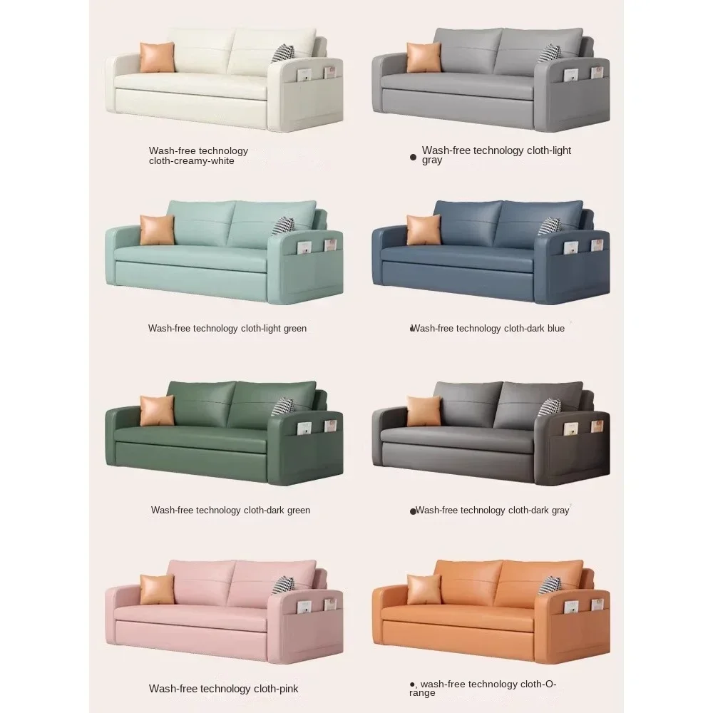 

-Научение и технология, тканевый светильник, роскошный диван-кровать, складной диван двойного назначения, небольшая гостиная, двойной дом, сидение и лежание