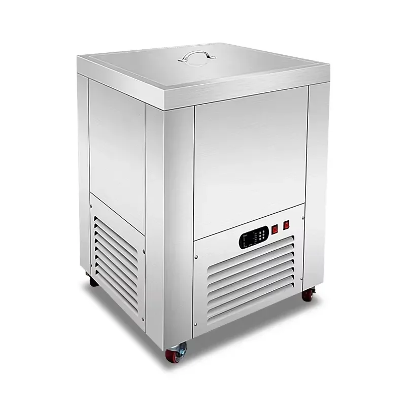 1Moulds Stainless Steel Transparent Ice Cubes Big Ice BlockMaking Machine Automatic 1 Molds Big Ice Block Making Machine