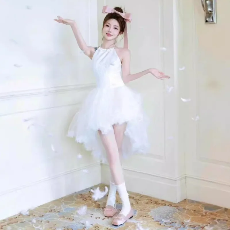 ชุดเจ้าสาวในตอนเช้า, ชุดแต่งงานแบบเบา, ชุดเล็ก, ออกใบรับรอง, ชุดสีขาว, งานปาร์ตี้, ชุดวันเกิด 2026