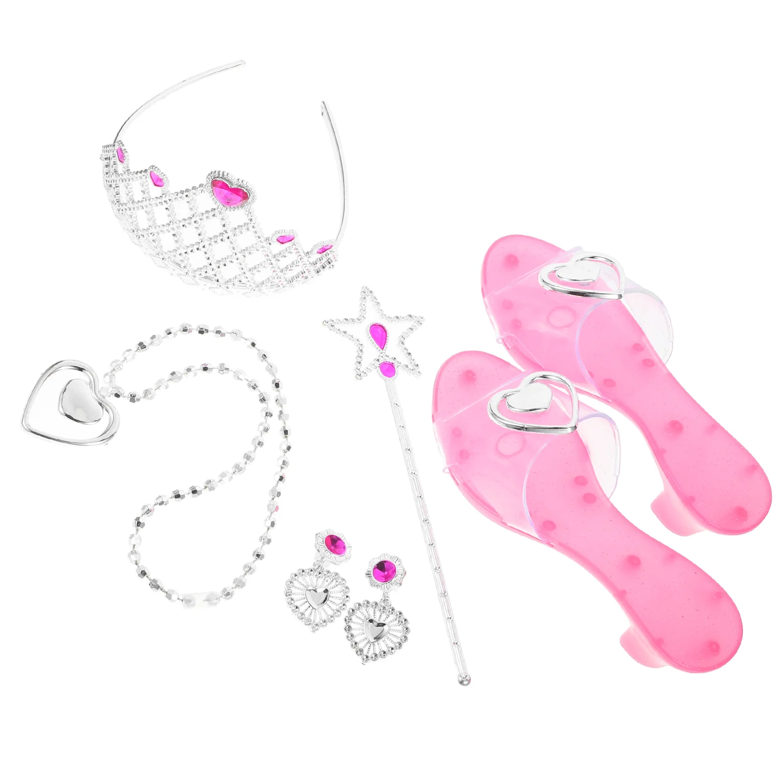 

Children's Crown Set Girls Play Jewelry Dress up for Little Clothes Toddler Kit Fashion