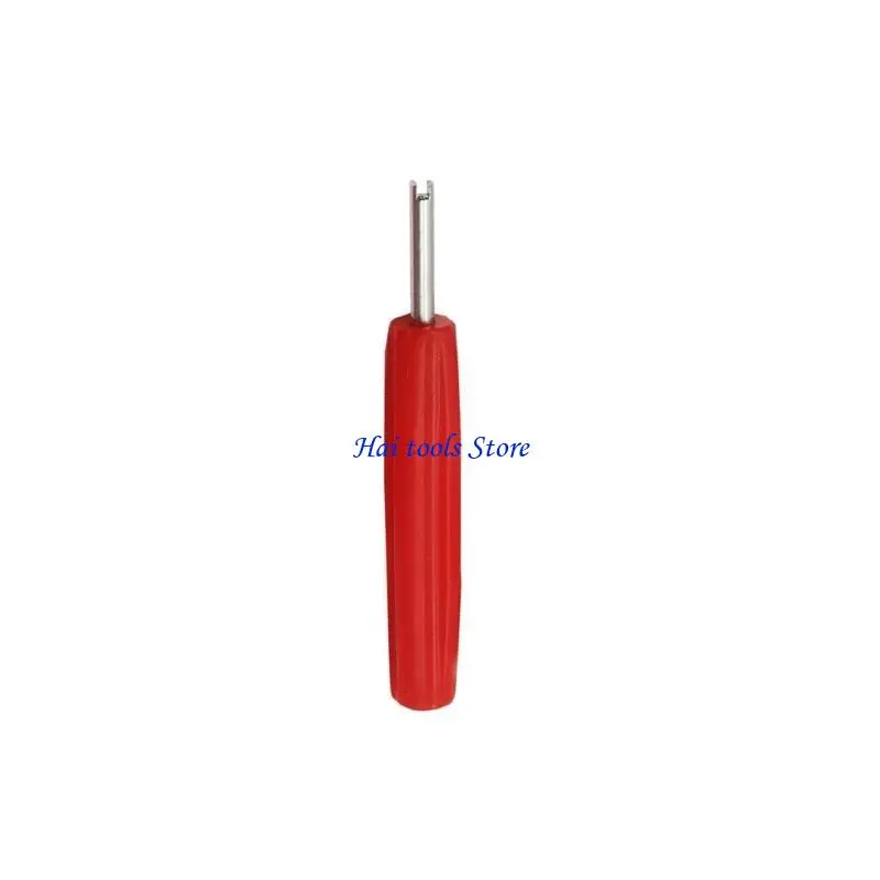 X37E Tire Stem ValveCore Removal Wrench Screwdriver Handy Tool for Replaci