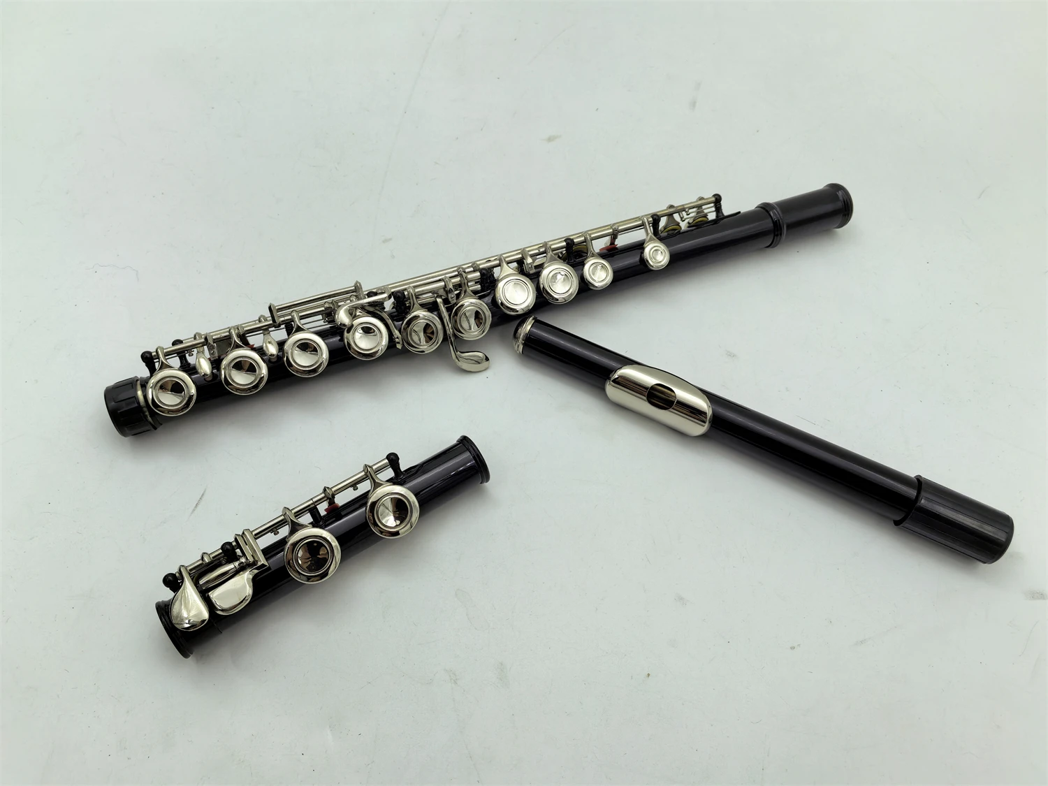 Real Pictures Flute C Tune 16 Keys Closed Holes Professional Woodwind Instruments With Case Accessories Free Shipping