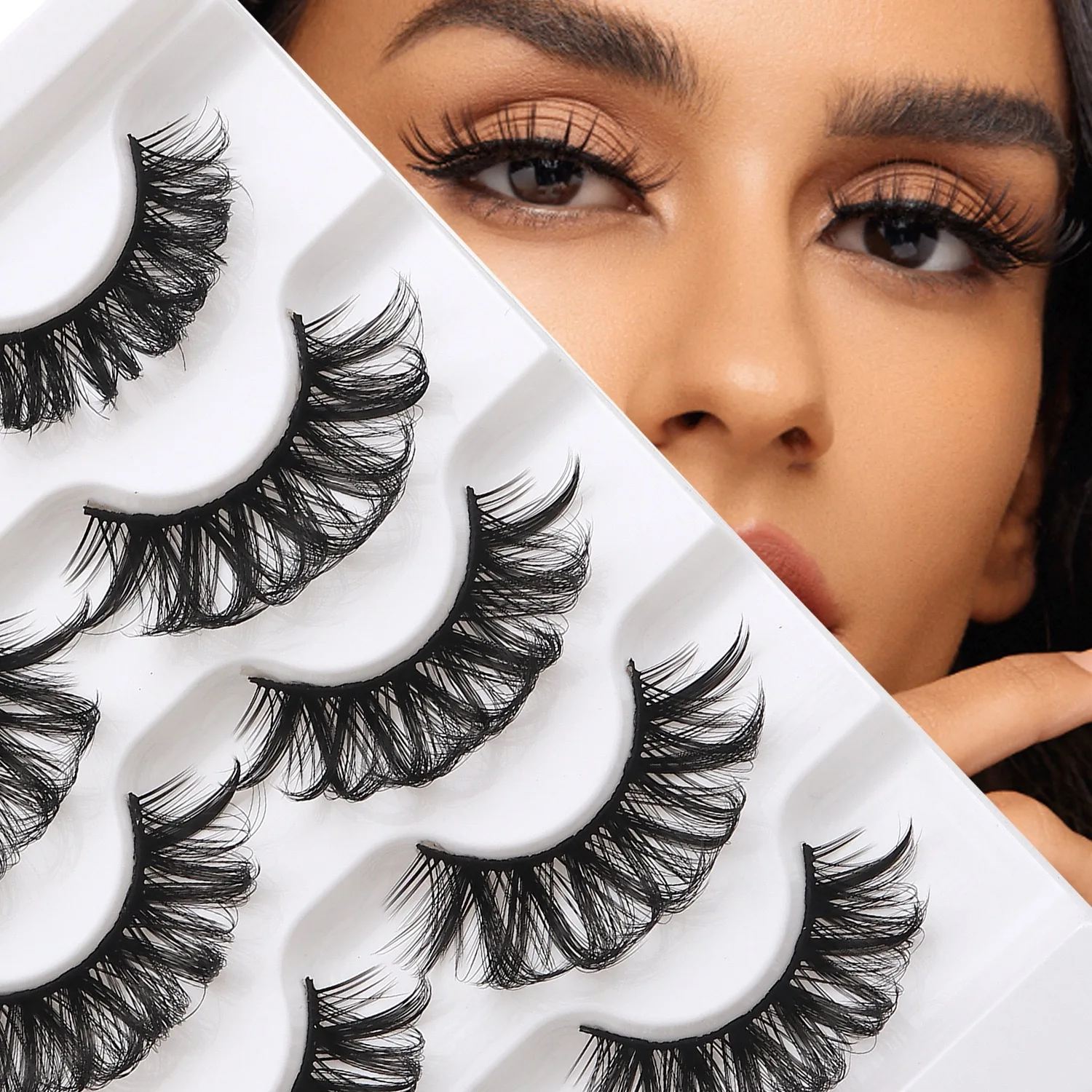 爆発的な混合厚い怒りのステージメイク、ヨーロッパとアメリカンスタイルのラテンダンスステージメイク、つけまつげワンピース