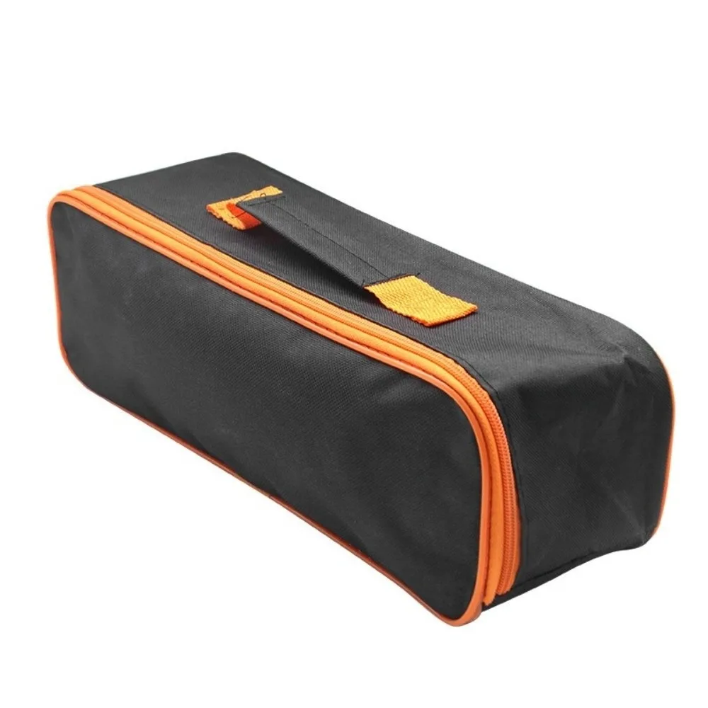 Oxford Fabric Tool Bag Zipper Closure With Handle Electrician Tools Bag Black Color Wear-Resistant Car Trunk Storage Box