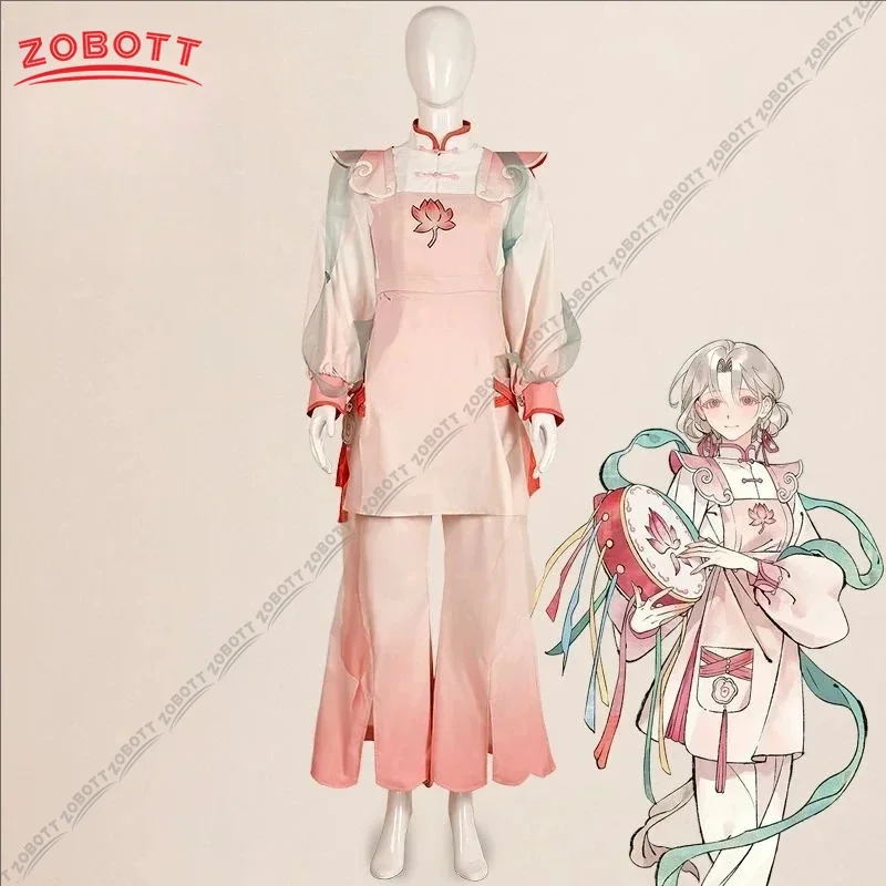 

Dao of The Bizarre Immortal Cosplay Costume Bailingniao Bai Lingmiao Ancient Costume Holy Maiden Xiao Bai Hanfu Costume