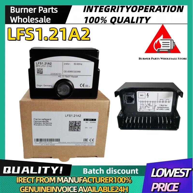 Original LFS1.11A2 LFS1.21A2 Flame Signal Amplifier Replace LFE10 LAE10 Industrial Boiler Burner Safety Control Parts