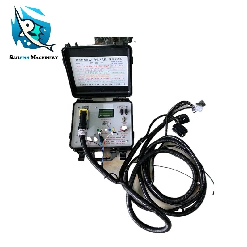 ELIC EFL Diesel Engine LXQD-1A Offline Performance Tester Detector For Excavator Engine