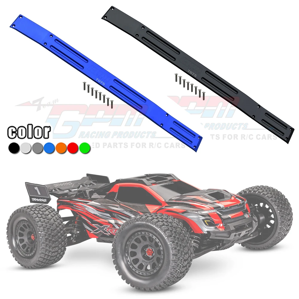 

GPM Metal Alloy Chassis Reinforcing Rib Strengthen Support Brace 7822 for Traxxas 1/6 XRT 8S 4WD Monster Truck Upgrade Accessory