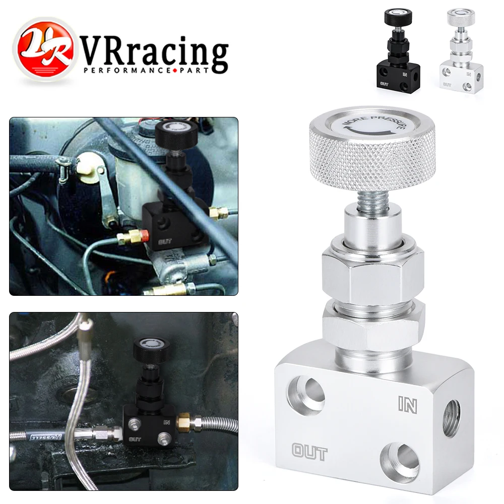 VR - Brake Proportioning Valve 1/8NPT Bias Adjustable Lever Type Screw Knob Control VR3315