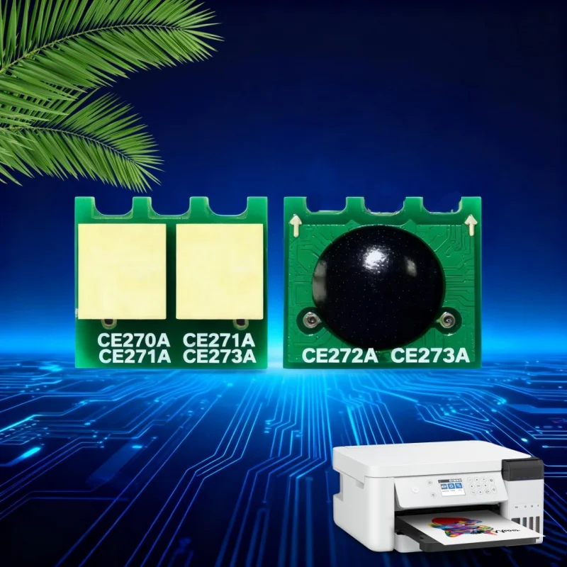 20 piezas M750 M750dn Chip de cartucho para impresora HP CP5525 5525 5520 CE270A CE271A CE272A CE273A Chip de tóner 650A garantía de calidad