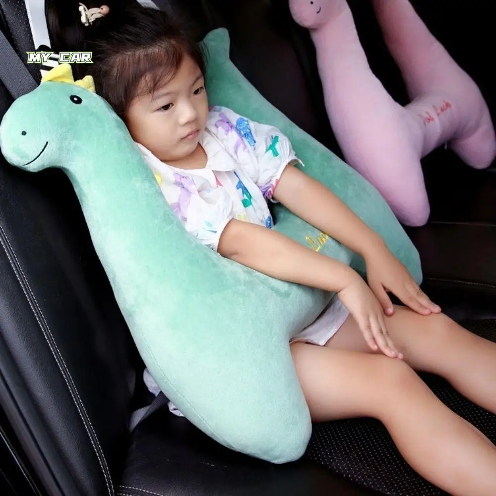 

Cartoon Car Seatbelt Pillow Neck Pillows Head Support Car Travel Head Pillow H-shape Shoulder Car Sleeping Safety Travel