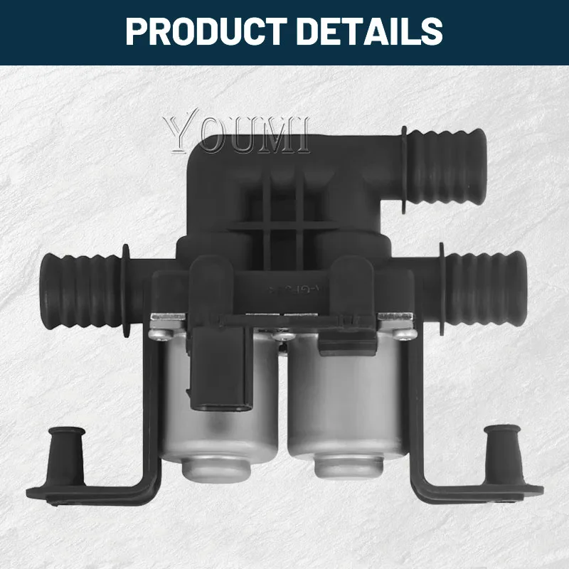 HVAC Heater Control Valve Solenoid 64116906652 For BMW N52 N62 N73 E60 E64 E63 E66 545i 550i M5 M6 645Ci Rolls-Royce RR1 RR2 RR3