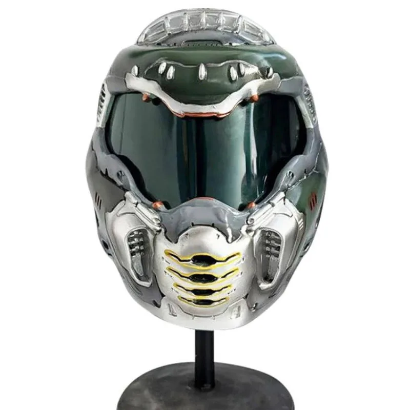 Cosplay DOOM Eternal Helmet Man Resin Material High Quality Halloween Mask Masquerade Carnival Party Props for Adu lf[5
