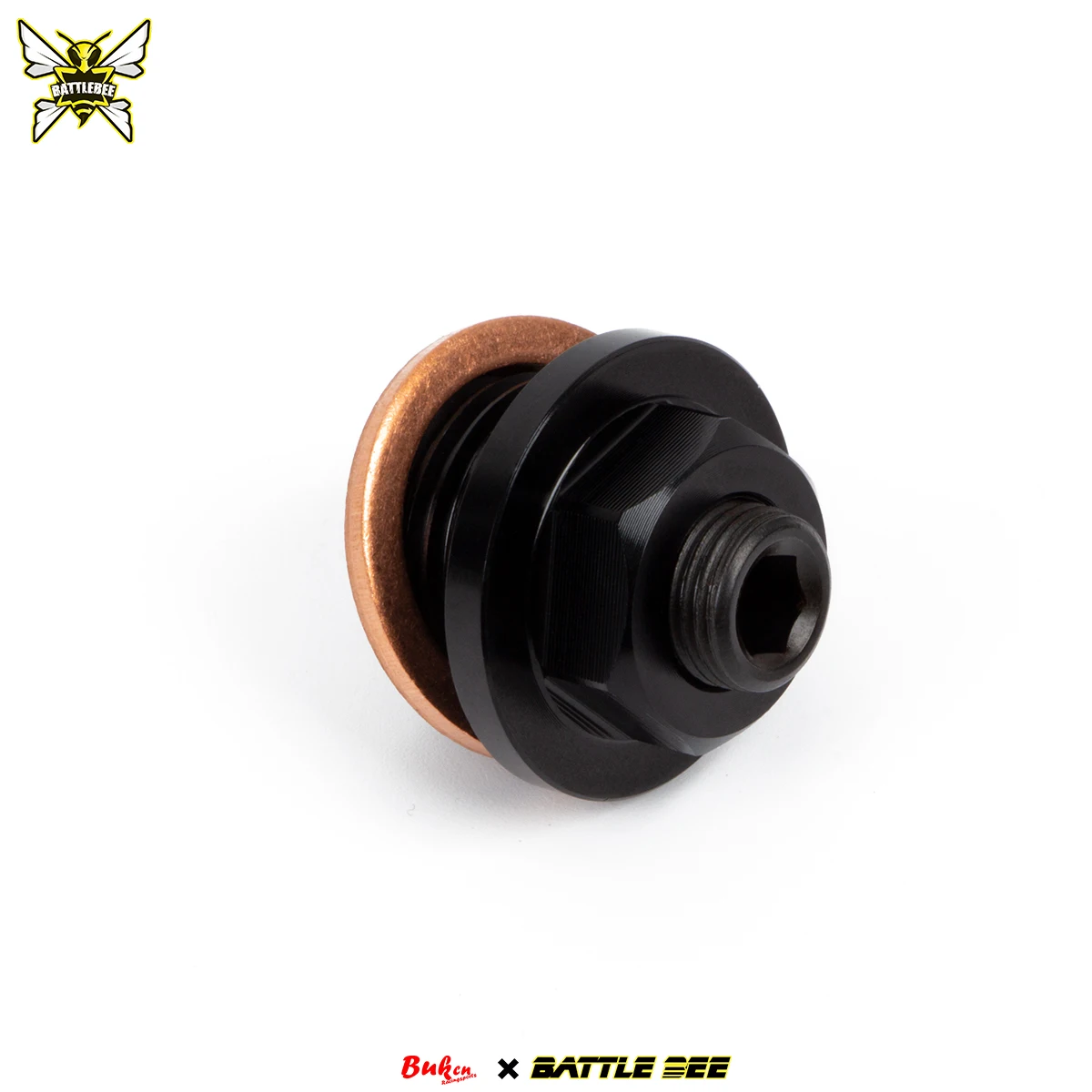 Battle Bee Praktyczny adapter portu temperatury oleju i ciśnienia oleju M18*1,5 do 1/8 NPT Śruba czujnika adaptera zamiennego