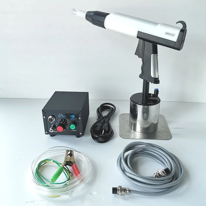 

WX-SY Portable Powder Coating Spraying Machine Electrostatic Powder Coating Spray Gun For Surface Treatment
