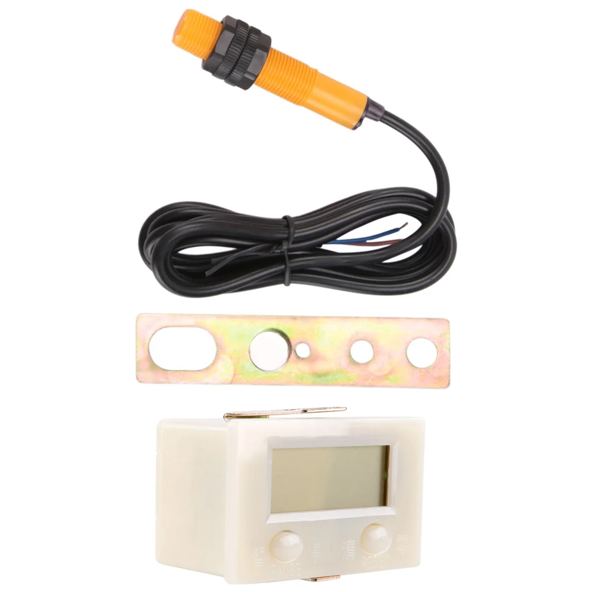 LCD Digital Display Eletrônico Contador Punch, Interruptor de Proximidade de Indução Magnética, Reciprocante Contador Rotativo, 0-99999