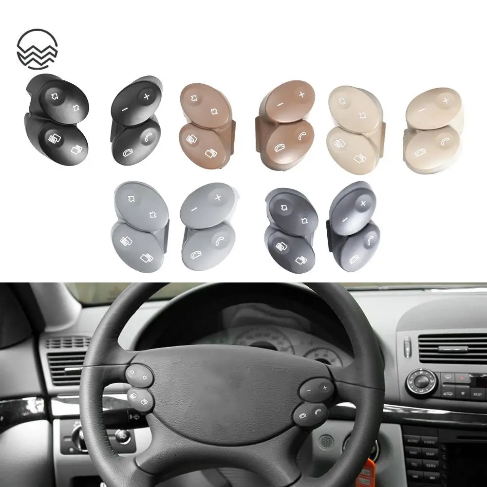 

For Mercedes W211 W219 Steering Wheel Switch Control Buttons Car Multi-function Switch Buttons For Benz E Cls Class 2308202310