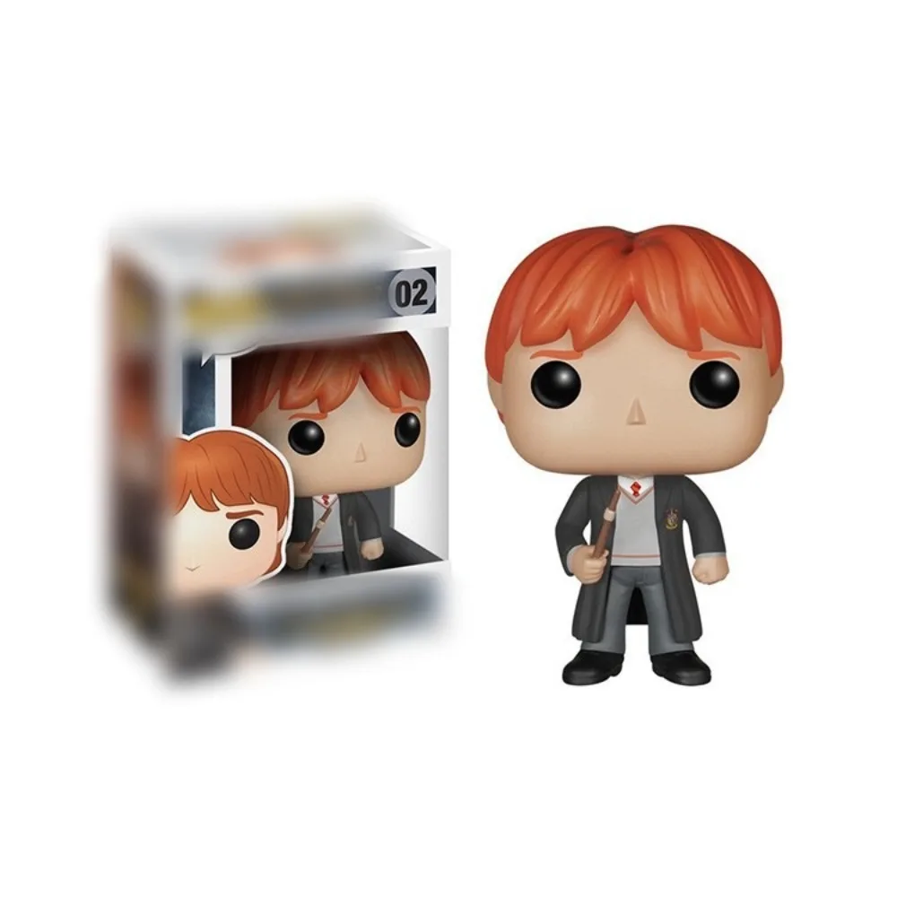 Funko Pop Ron Weasley Nymphadora Tonks Harry Potter شخصيات الأكشن Q-version مجموعة محدودة هدايا نماذج الحلي الرائعة