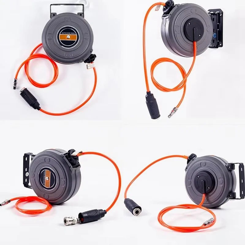 MAKE-Air Drum Automatische einziehbare Air Drum Schlauchtrommel Schlauchrolle Schlauchretraktorrolle für Autowäsche, Autoschönheit und Reparatur