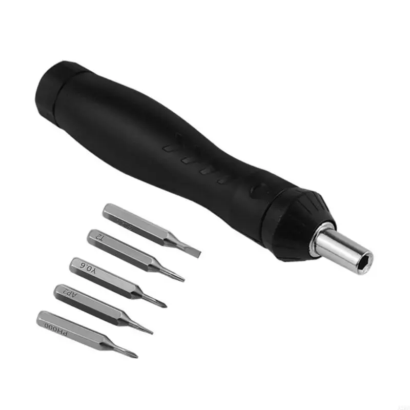 5 In 1 Ratcheting Screwdriver Set with Steel Bit Small Handle Simple to Operate for Accuracy Repair A2BB