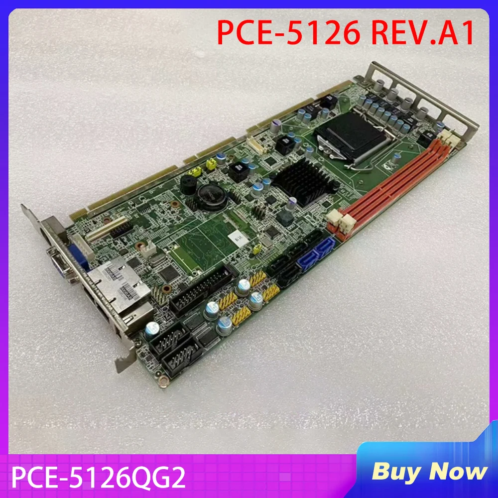 For ADVANTECH Industrial Motherboard PCE-5126QG2 Dual Network Port PCE-5126 REV.A1 