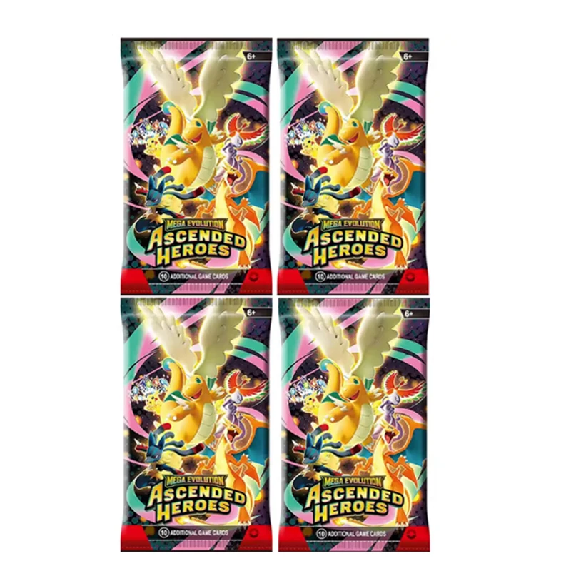 USA Pokémon Cards Chaos Rising Booster Box 36 Packs 360 Cards English TCG Collectible Trading Card Game Toys for Kids Gift - view 6