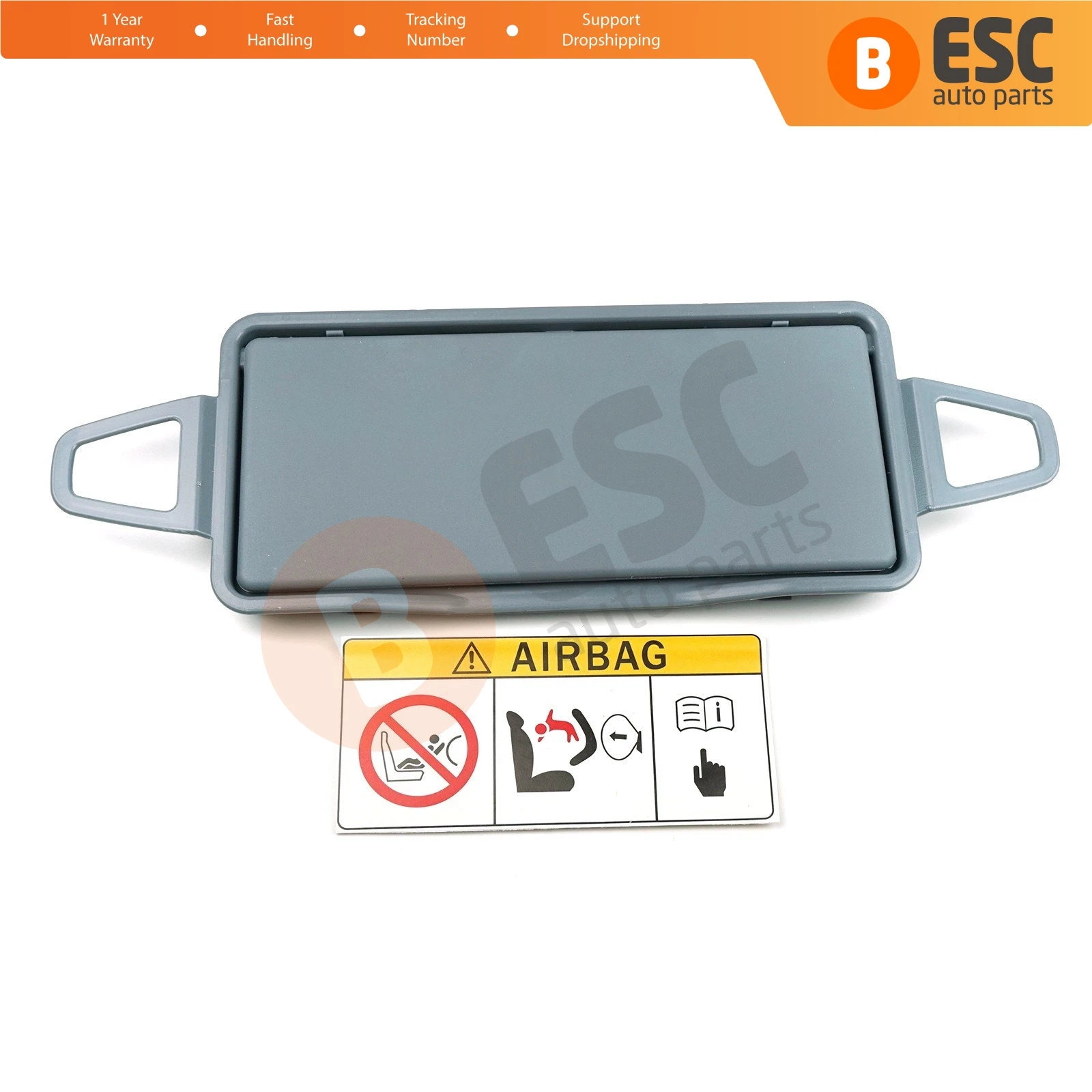 For Mercedes E Class W212 CLS-Class W218 EDP1110 SunVisor Sun Visor Shade Mirror Cover Gray Color Left or Right 2128103710