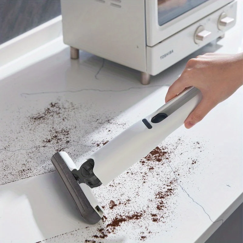 Hand-Mini-Mopp, geeignet zum Reinigen von Küchen, Wohnzimmer, Badezimmern und Autos. Enthält einen 1-Moppgriff mit 3 Schwammköpfen