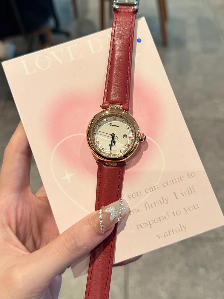 2025 nuevos relojes de mujer moda estudiante de lujo impermeable de alta calidad caja ciega juguete regalo sorpresa