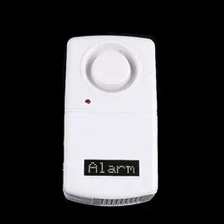 120dB Anti-Theft Security System Vibration Detector Alarm Shock Sensor Wireless Door Window Alarm Home Safety Accessories