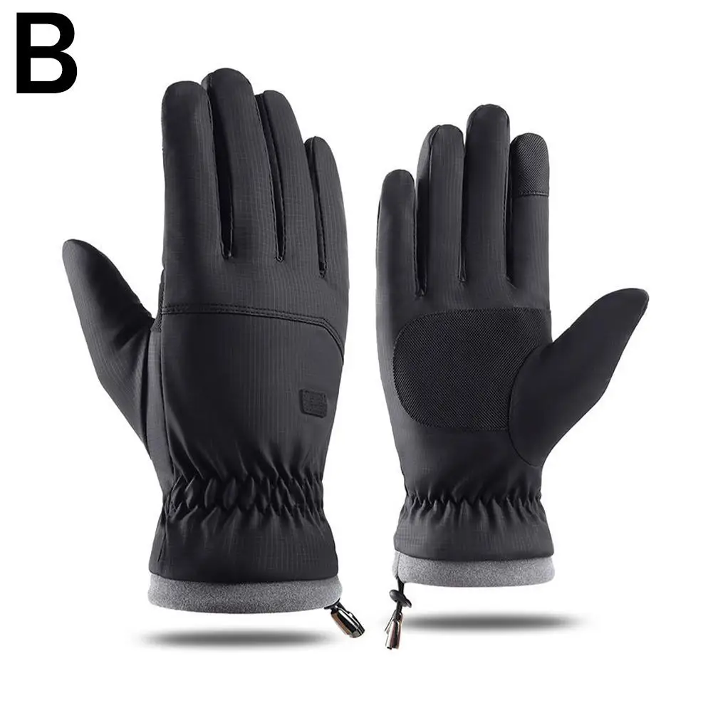 Winter Outdoor Sports Running Glove Warm Screen Gym Fitness Full Finger Gloves For Men Women Knitted Magic Gloves S4m1