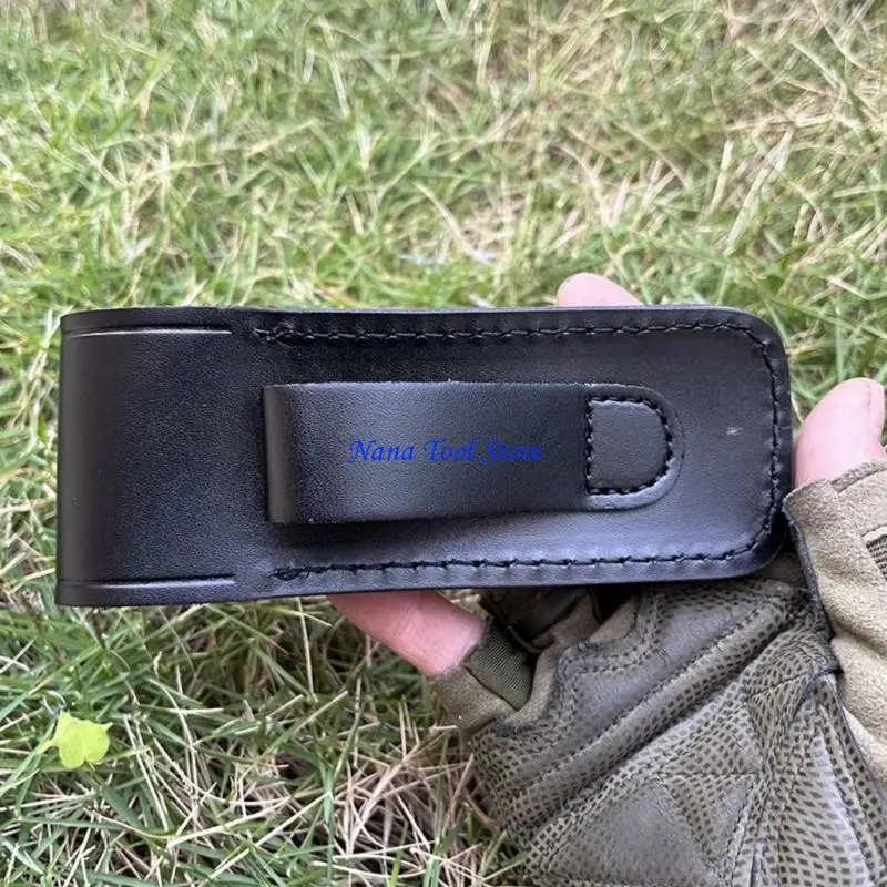 31GJ Leather Blade Case Cutter Cover Fixed Blade Cutter Holder For Easy Transport During Hiking And Work