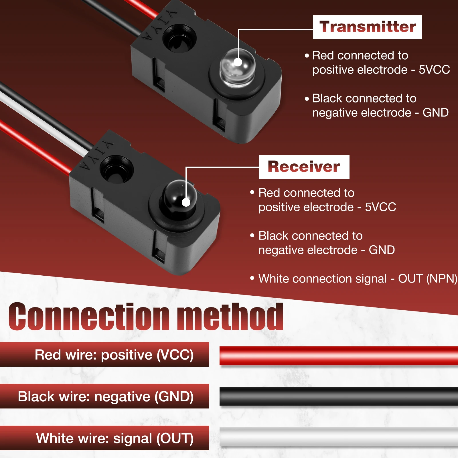 4 Pairs Infrared Break Beam Se - Diy Automation Projects review and price