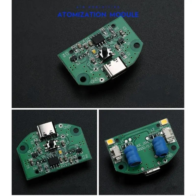 5V USB Ceramic Atomizer Transducer Humidified Plate Accessories + PCB Module 