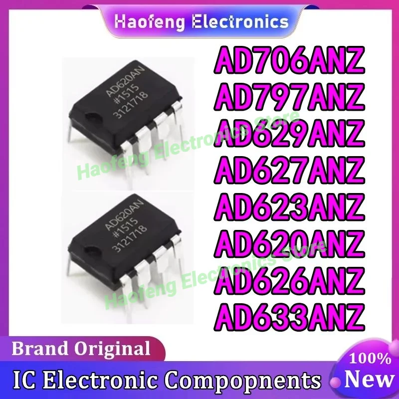 

AD706ANZ AD797ANZ AD629ANZ AD627ANZ AD623ANZ AD620ANZ AD626ANZ AD633ANZ микросхема 100% новый оригинал на складе