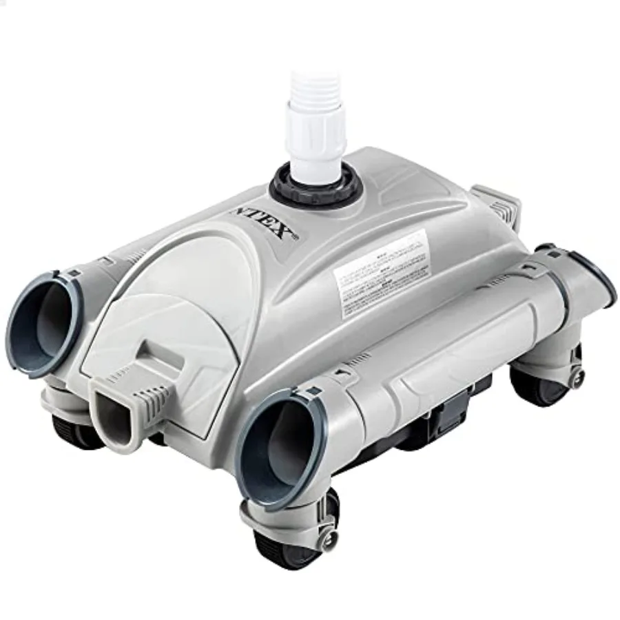 

Automatic Pool Cleaner for inground pools, PVC and stainless steel construction, blue color, energy-efficient dual-drive system