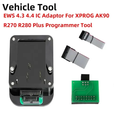 High Quality IC Adaptor EWS-4.3 & 4.4 For BMW (No Need Bonding Wire) for X-PROG/AK90/R270 Programmer EWS4 Adaptor