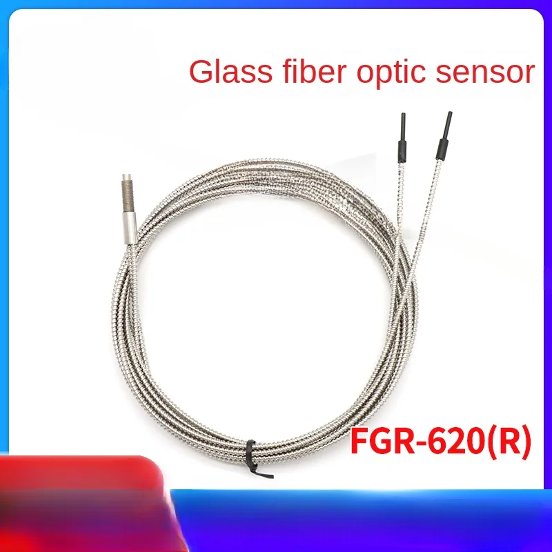 FGR-620 (R) Glass Fiber Optic Sensor, Reflective, High Temperature Probe