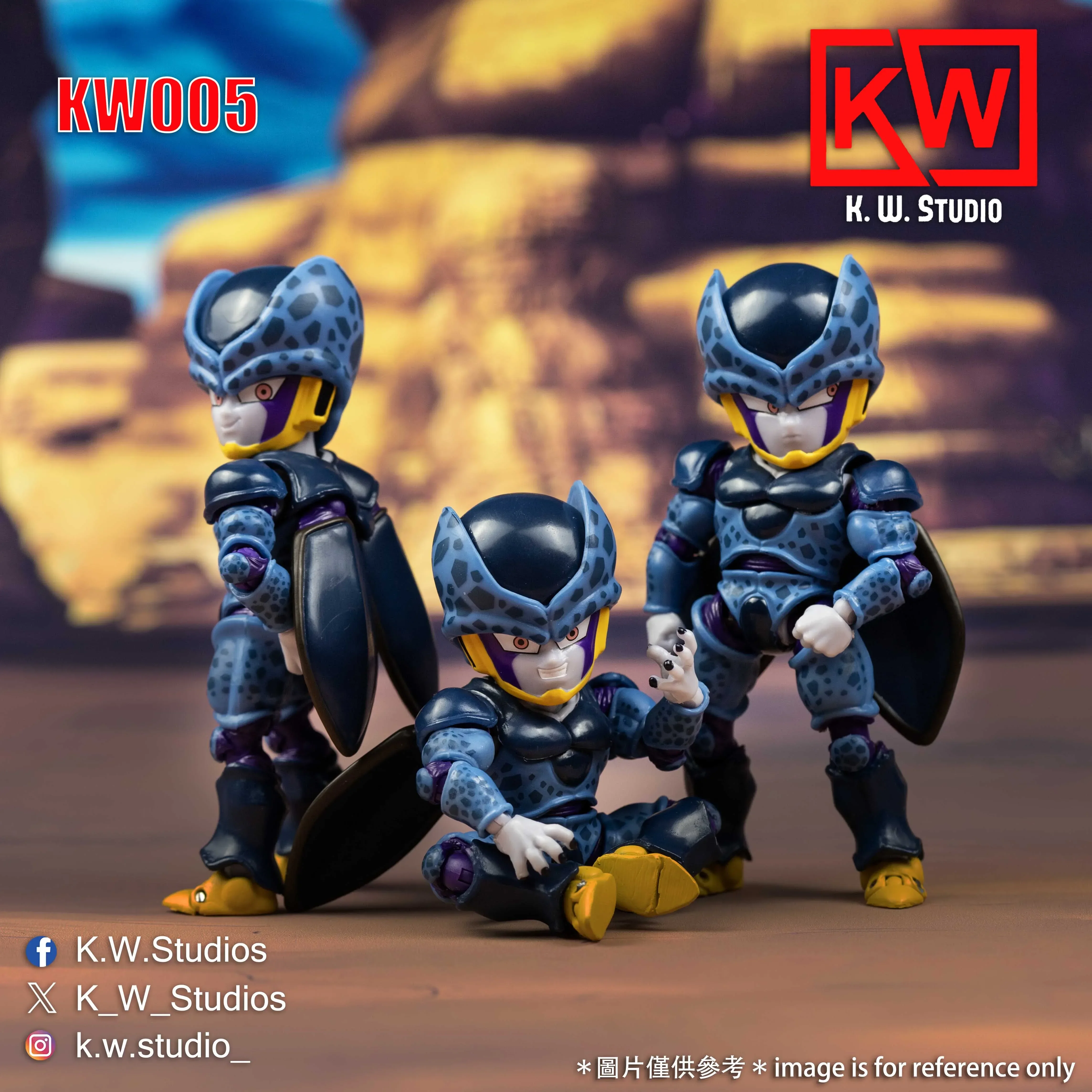 KW Studio Dragon Ball Z Cell Accessories Pack Shf Tiny Monster Anime Action Figure Figurine Collectible Model Toy Customize Gift