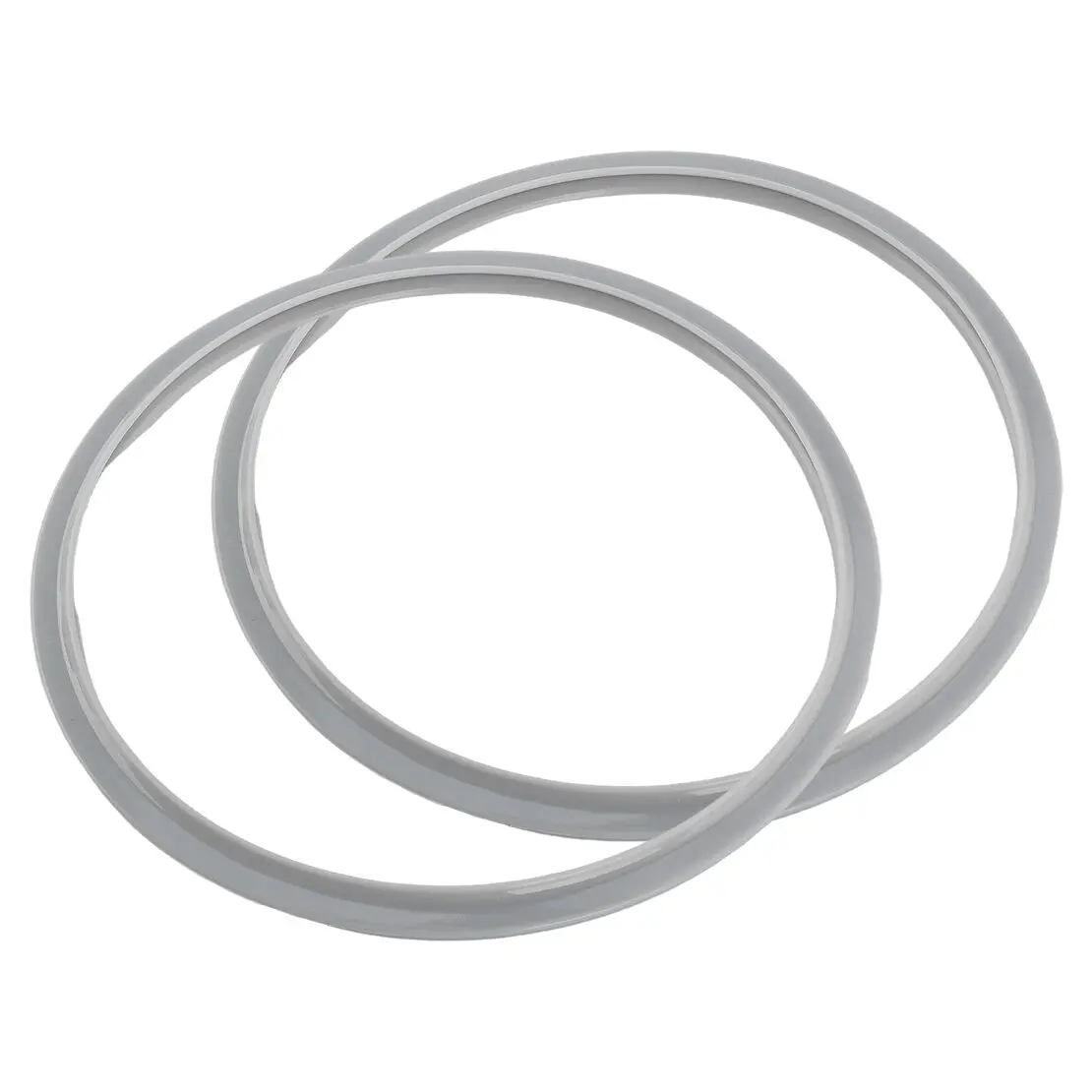 2 Stück 22 cm Silikon-Dichtungsring, Dichtung, Unterlegscheibe, O-Ring, passend für Perfect WMF 6068559990/6068559997 Schnellkocher Silit-Serie