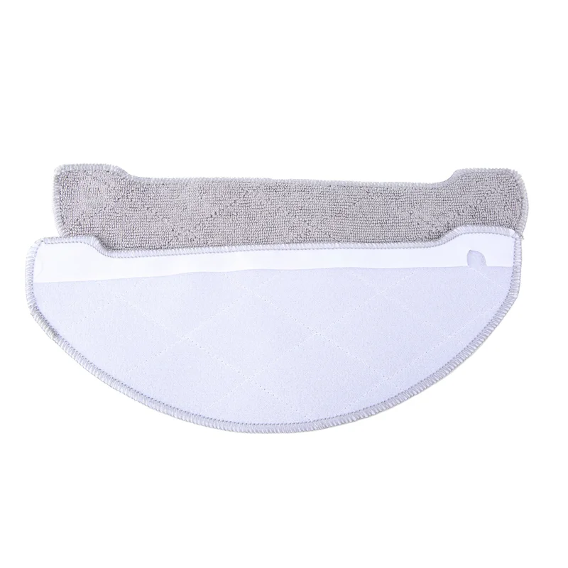 4 Buah Bantalan Pembersih Kain Pel Pengganti untuk Penyedot Debu Robot Ultenic T10 Honiture Q6 Pro, Bantalan Pel Serat Mikrosa83x