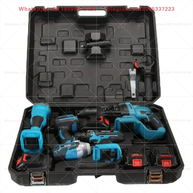 Customizable Lithium Power Tool Set Screw Driver with Tool Case for Electricians 1-Year Warranty OEM Support