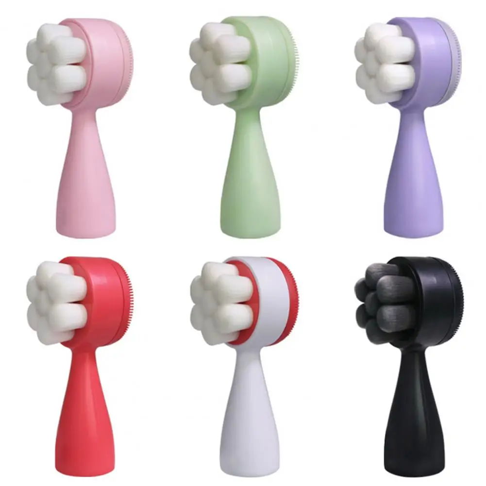 Double Sided Facial Cleanser Brush Soft Silicone Face brush