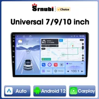 7/9/10 ''2 Din Android 12 Carplay Auto Radio de coche vídeo Multimedia estéreo Universal Gps para Volkswagen Nissan Hyundai Kia Toyota