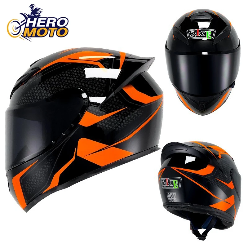 

New Motorcycle Helmet Men Full Face Motorbike Helmet Anti-Fall Motocross Helmets Motorcycle Protective Equipment Wear-Resistant