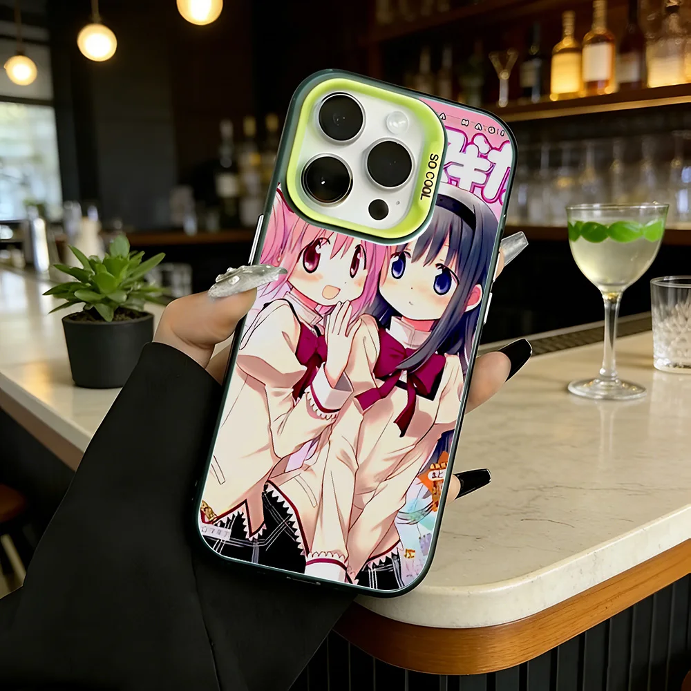 موضة أنيمي فتاة قضية الهاتف ل Xiaomi Redmi 15 15C 14C 13C 12C 13 12 10 A1 A2 A3 A5 9T 9A K60 5G مكافحة سقوط ماتي الغطاء الخلفي