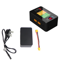 HOTA P6 DC600W 15AX2 DC Dual Channel Smart Charger Discharger T240 AC100-240V Type-C Power for Lipo LiIon NiMH Battery RC Part