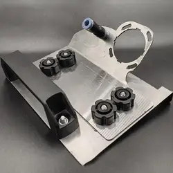 100 Type Angle Grinder Stand For Tile 45 Chamfer Cutting Stainless Steel Ceramic Tile Chamfering Frame Portable Chamfering Tool