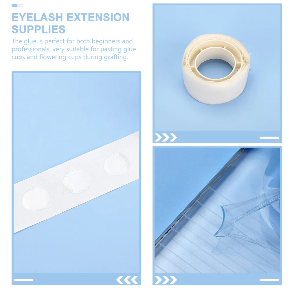 

Eyelash Extension Glue Points Roll Fixing Tape Grafting Supplies for Lash Extensions Grafting Tape Eyelash Extension Supplies